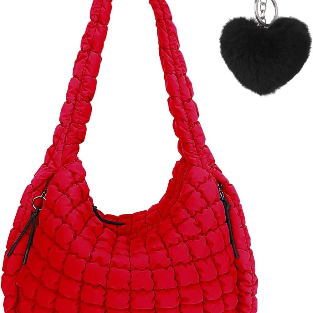 Fashionable Large Quilted Tote With Multiple Pockets - Ideal For Every Occasion